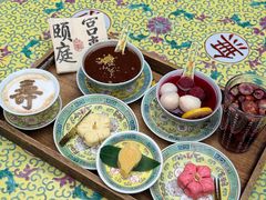 玫瑰洛神花茶-宫事颐庭·老佛爷贵寿下午茶(颐和园店)