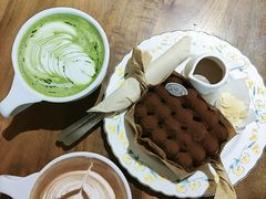 抹茶拿铁-Kekimatata 生日蛋糕·烘焙教学