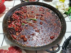 红汤锅底-铜元老码头鳝鱼火锅