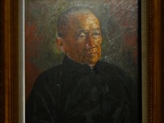 张充仁·油画《顾昌全像》-上海油画雕塑院