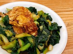 青菜炒荷包蛋-23号墙门菜(狮虎桥店)