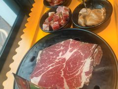 比脸大极品上脑-犟牛家·榴莲烤肉(五棵松店)
