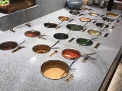 自助调料区-新辣道鱼火锅(领展购物广场·中关村店)