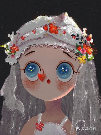 来自插画师Minor的一组头像作品，这超好看的光感