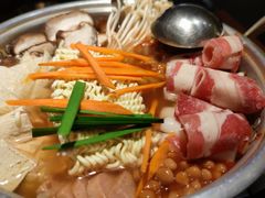 泡菜肥牛部队锅-春熙台韩国料理·章鱼肥牛(西丽店)