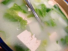 小白菜豆腐汤-老滇山寨•云南特色菜•地方菜•民族风情歌舞表演(金碧店)