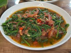 炒水蕨菜-沐毫傣泐云南菜孔雀宴•手抓饭傣味烧烤(曼听公园店)