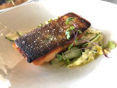 烤三文鱼-Takapuna Beach Cafe