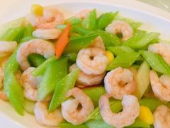 清炒虾仁-鑫巴蜀小镇 · 水煮鱼专研店(玉桥店)