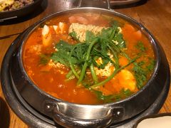 部队锅-包装马车·韩国料理·포장마차