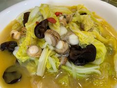 大白菜炖扇贝肉-添福来墨鱼饺子 · 海鲜东北菜(大连星海·黄浦路店)