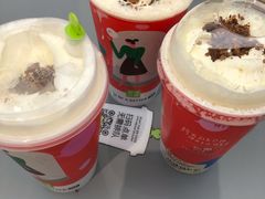 黑糖珠珠宝藏鲜奶茶-奈雪的茶(凯德新都心店)
