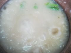 -长城砂煲田鸡粥