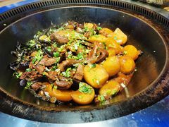 大鹅鳇鱼排骨锅-山河屯铁锅炖(哈西站店)