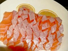 三文鱼刺身-红咖啡西餐厅·自助餐(惠州翡翠山华美达酒店)