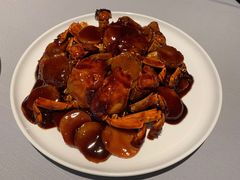 毛蟹炒年糕-屋里厢上海菜馆