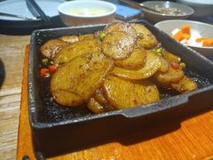 干锅土豆片-九锅一堂酸菜鱼(万达广场店)