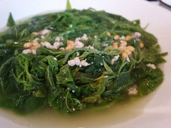 肉碎黄豆浸桑叶芽-凤阁楼果木烧鹅(鹤山陈山店)