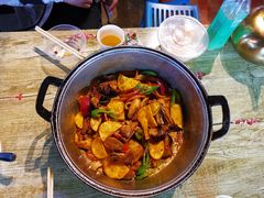 炕锅羊肉-炕锅羊肉土火锅面片大王