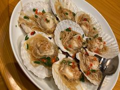 红豆豉海延蒸扇贝-宁波柏悦酒店·钱湖渔港