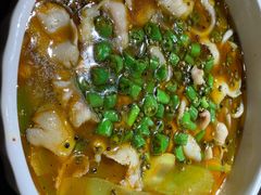 青椒乌鱼片-锦庐道地川菜(来福士店)