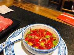 现炸辣椒油-清真·京华源铜锅涮肉(丰庆店)