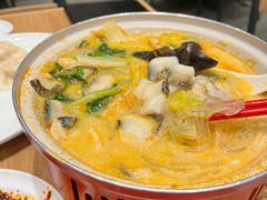 骨汤酸辣鱼片-喜家德虾仁水饺(青岛永旺东部店)