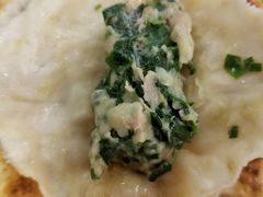 猪肉韭菜锅贴-大眼锅贴水饺(河东店)