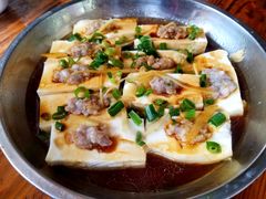 蒸酿豆腐-香竹农庄•传统竹筒饭(十年店)