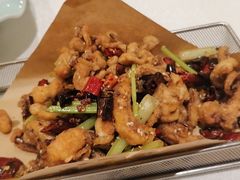 干煸鱿鱼须-大铁勺新津菜(东丽阳光新业广场店)