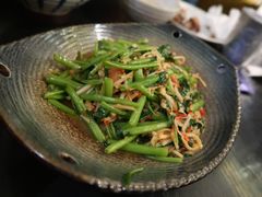 酸笋炒空心菜-浩海火燒雲傣家菜(静安芮欧店)