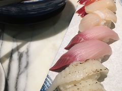 火炙左口魚裙邊壽司-家贺屋刺身寿司专门店