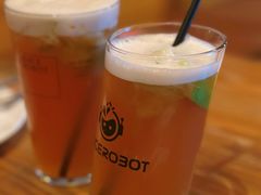 手打香水柠檬茶-JuiceRobot·手工意大利面&汉堡精酿(珠江新城店)