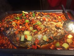 -探鱼·鲜青椒爽麻烤鱼(天河优托邦店)