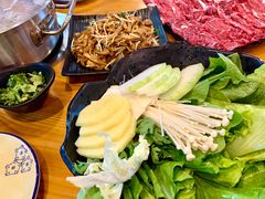 蔬菜拼盘-牛品福潮汕牛肉火锅(旺庄店)