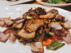 沙姜猪颈肉-阳光茶餐