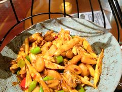 -东来菜馆•手抓海鲜家常菜•海鲜锅贴(鸽子窝店)