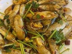 辣炒蛏子-港畔赶海蒸汽海鲜烧烤自助(仙螺岛店)