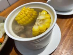 玉米排骨汤-红猪卤肉饭(大西洋美食城店)