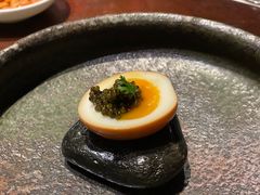 茶叶蛋溏心蛋鲟龙鱼籽-杭州西子湖四季酒店·金沙厅