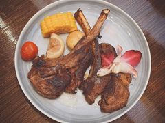 【晚餐】铁板羊排-菲住布渴酒店自助餐厅(阿里巴巴西溪园区店)