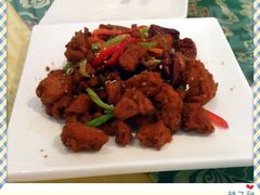 辣子鸡-圆满素食林饭店非遗素食(河西店)