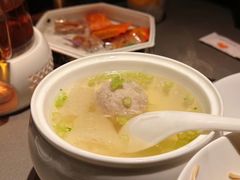 经典清炖黑猪肉狮子头-小厨娘绣中淮扬(总统府大行宫店)