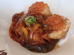 三文鱼子松露煎带子-天龙轩(香港丽思卡尔顿酒店)
