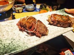 生牛肉火炙寿司-舞漁日料美人胶原锅(陆家嘴中心店)