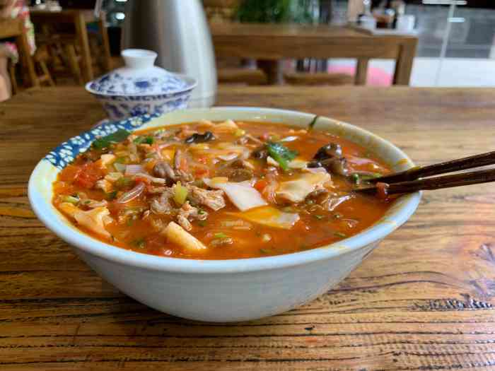 孔氏河沿面片(高新店)-"感觉挺好的,经常来吃,羊肉不错哦.