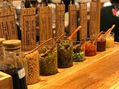 自助调料台-小满手工粉(上海月星环球港店)