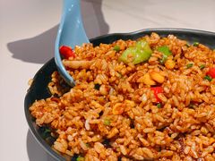 海鲜鱿鱼炒饭-凯萨印象铁板烧(苏州中心店)
