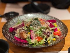 藤原特制沙拉-藤原布二·八佰善会席料理(奥体店)