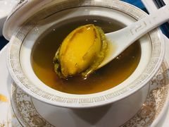 羊肚菌炖鲜鲍-麟1929(外滩店)